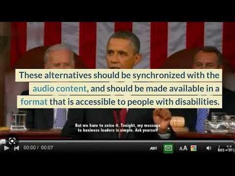 How to implement WCAG 2.1 guideline 5.1 Interpreting Normative Requirements