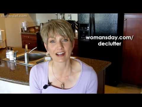 how to organize kitchen counters