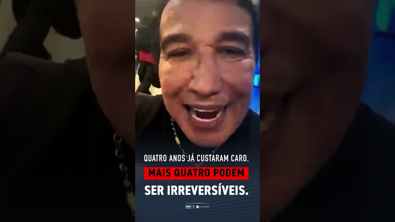 Nossa luta é para tirar o PT do comando do Brasil.
