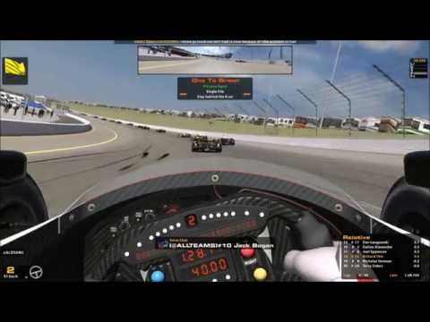 how to drive an indy car
