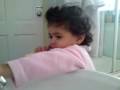 Taryn brushing her toothies! Taryn brushing her toothies!