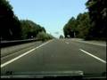 Lamborghini Gallardo on German Autobahn