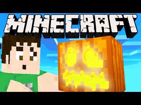how to craft a jack o lantern in minecraft