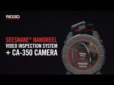 RIDGID Seesnake® Nanoreel Video Inspection System + CA 350 Camera
