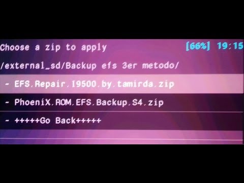 how to repair efs i9500