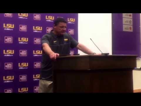 Video: Ed Orgeron Shares Stats From LSU's Scrimmage