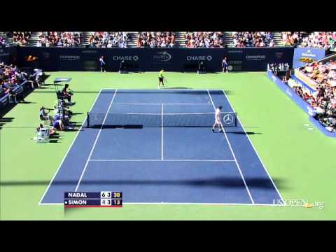 Nadal vs. Simon Highlights