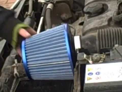 How to fit an Air filter ( Peugeot 206)