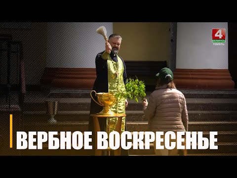 Православные верующие отметили Вербное воскресенье видео