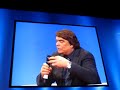 bernard tapie exprime son mental d'entrepreneur lors d'une conf�rence sp�cifique au salon de l'entrepreneur � paris le 04/02/2010.
