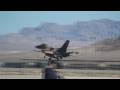 F-16 and F-15 aggressors launch and recover during Red Flag.