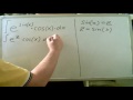 Integration durch Substitution - Beispiel ∫  e^(sinx) · cosx