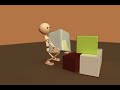 Carrying box Animation( levando uma caixa)