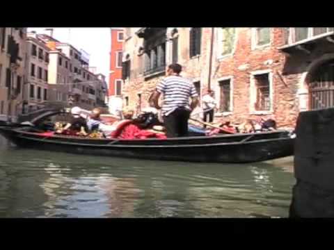 Gondole - Spezzoni di video girati alle gondole di Venezia.