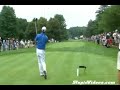 Golf Spectator Gets Hit In Back