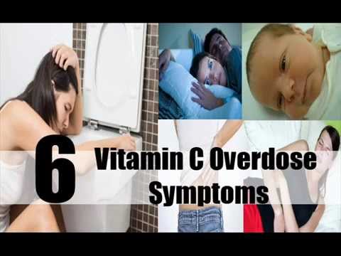 how to treat overdose of vitamin c