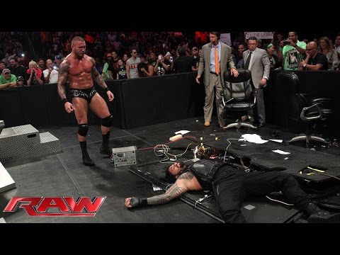 Roman Reigns vs. Kane: Raw, July 28, 2014
