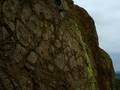 Chis lead climbs Buzzards Roost