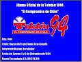 Himno Oficial de Telet�n 1994 \"El Compromiso de Chile \"