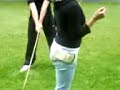 Kirsty does the spanking ;P [& gets spanked!]