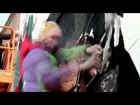 Monorex x CONVERSE Connectivity Graffiti Murals | Videos