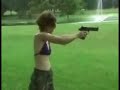 Girl Pwn3d by Desert Eagle .50 Magnum