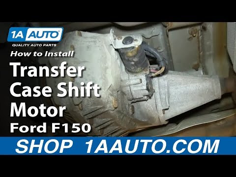 How To Install Replace 4×4 Transfer Case Shift Motor 2004-08 Ford F150 Lincoln Mark LT