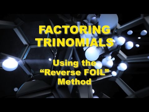 how to use the foil method