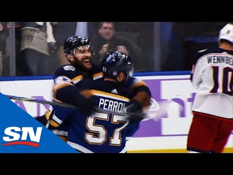 Blues’ David Perron Scores Winning Goal Eight Seconds Into Overtime