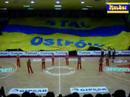 Flaga Stali Ostr�w Wielkopolski z meczu Stal - Polonia