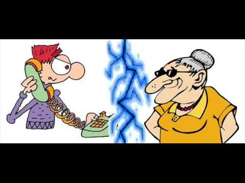 adrian - Este es un chiste telefónico donde se puede describir claramente el tiempo que se puede perder al hablar con una persona mayor de edad para reclamar unos CDs.