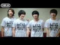 CNBLUE FIRST STEP greeting