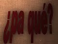 El día de la Bestia - Tipografía cinética