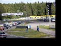 Big crash at the start in this race with classic cars