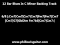 12 Bar Blues Backing Track In C Minor