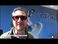 Exclusive Interviews with TRON: UPRISING Filmmakers on Hollywood Boulevard -- Mobile Theater