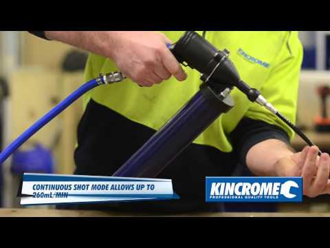 how to vent a grease gun