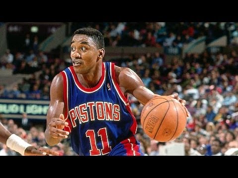 Isiah Thomas Held Up Huge Crying Michael Jordan Face As Indiana Beat UNC