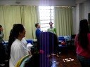 Orienta��o espacial com a Dan�a do Quadrado..