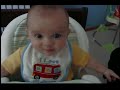 Ayden Robert Puzio eating carrots