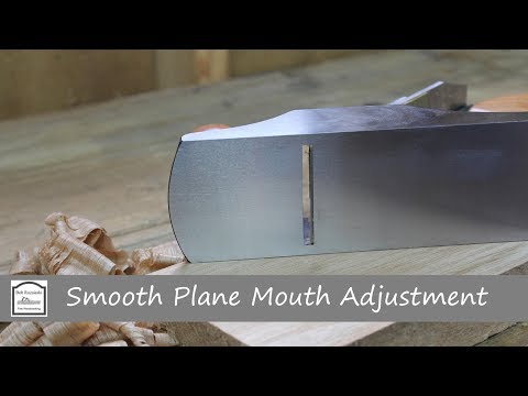 how to adjust bench plane