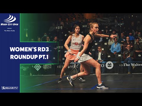 Windy City Open Squash 2022 - Women's Rd 3 Roundup [Pt.1]