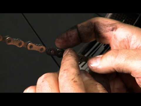 how to repair bike chain