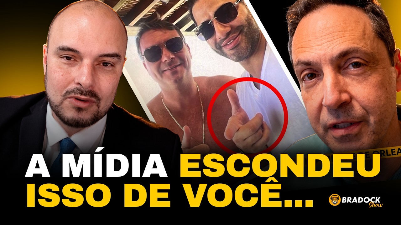 O QUE A MÍDIA NÃO MOSTROU SOBRE A SUPOSTA FOTO DE FLÁVIO BOLSONARO COM SICÁRIO