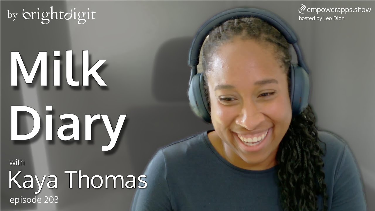 Milk Diary with Kaya Thomas