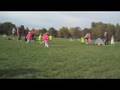 Ryan playing soccer