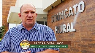 Show Safra 2018 • Convite Carlos Alberto Simon • Pres. Sindicato Rural de Lucas do Rio Verde/MT