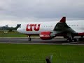 Takeoff in Berlin Tempelhof -THF mit LTU (A330-200 D-ALPD)