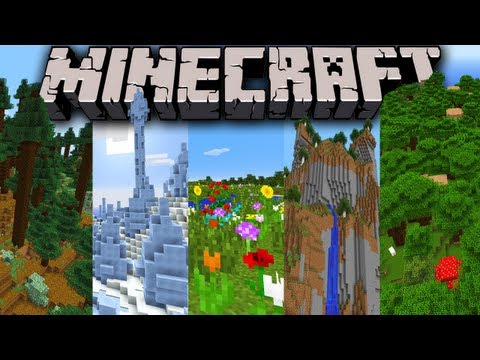 how to discover all biomes in minecraft
