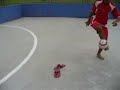 amateur street soccer freestylers